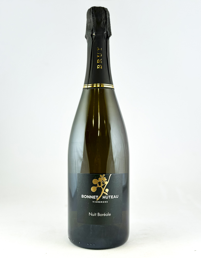 Méthode traditionnelle Brut Bonnet-Huteau Nuit Boréale BIO, Bio Dynamie 75 cl Bulles - Blanc