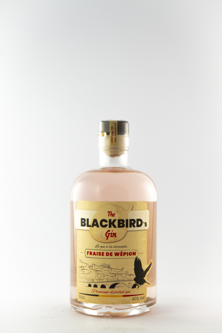 Gin Black Bird, distillerie de namur, terra nova alcool 