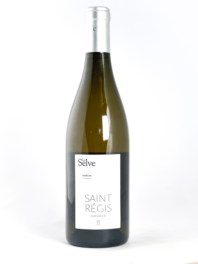 IGP coteaux de l'Ardeche Chateau de la Selve saint regis 2022 75 cl Blanc