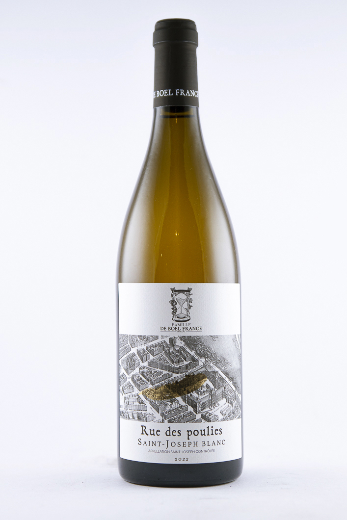 Saint Joseph de boel france Rue des Poulies conversion BIODYMIE 2022 75 cl Blanc
