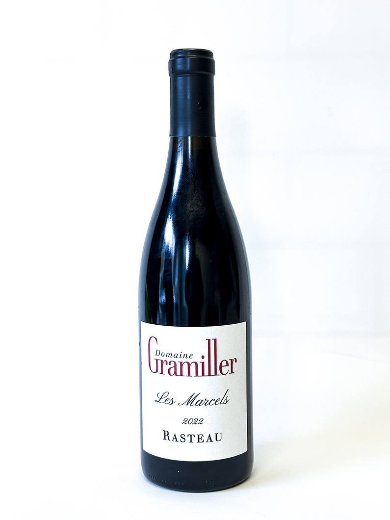 AOP cdr  Gramiller Rasteau les marcels 2022 75 cl Rouge