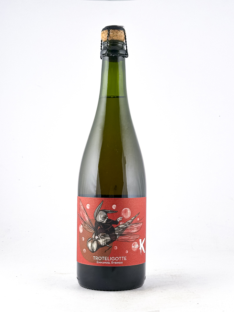 Clos Troteligotte waz-k pet nat BIO 2021 75 cl Bulles - Blanc