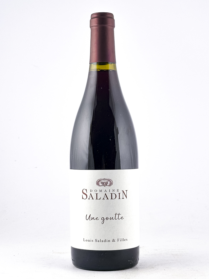 Côtes du Rhône Domaine Saladin UNE GOUTTE bio biodynamie 2021 75 cl Rouge