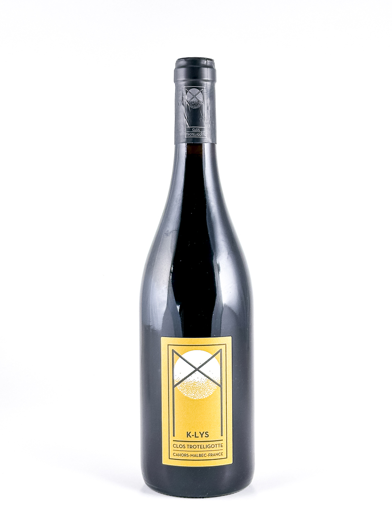 AOC Cahors Clos Troteligotte K-lys 2019 75 cl Rouge