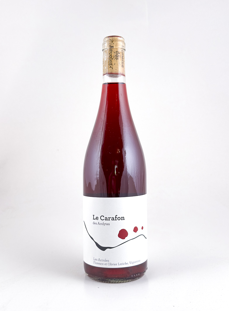 Vin de France Accoles le carafon des acolytes BIO 2023 75 cl Rouge