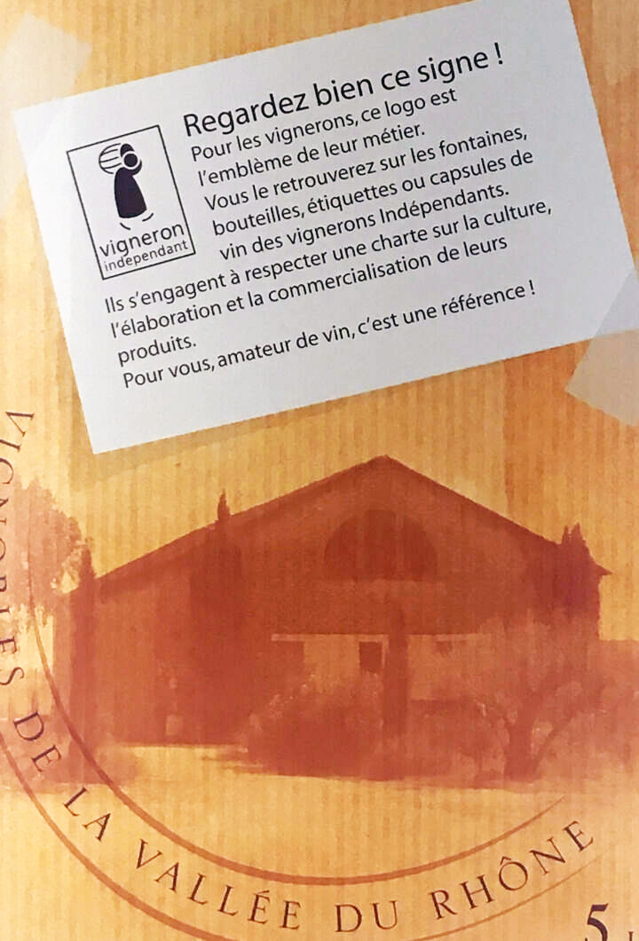 AOP Costières de Nimes La Patience  BIB (cubi) 10 L BIO Rosé