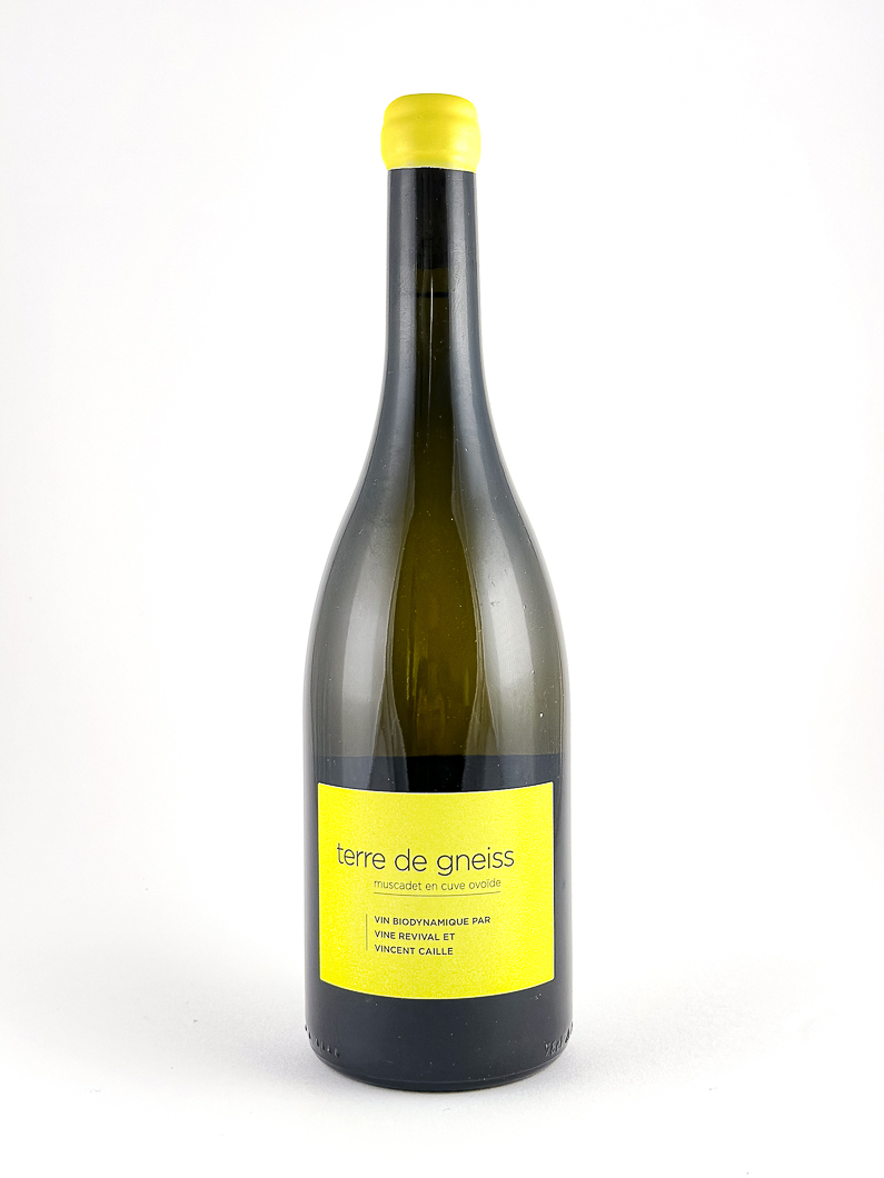 AOP Muscadet sur Lie Le fayt d'homme, Vincent caille Terre de Gneiss, Bio, Biodynamie 2023 75 cl Blanc