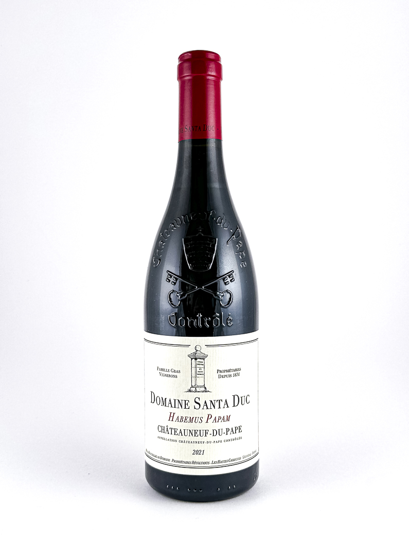 Châteauneuf du pape Santa Duc Habemus Papam, BIO, Biodynamie 2021 75 cl Rouge