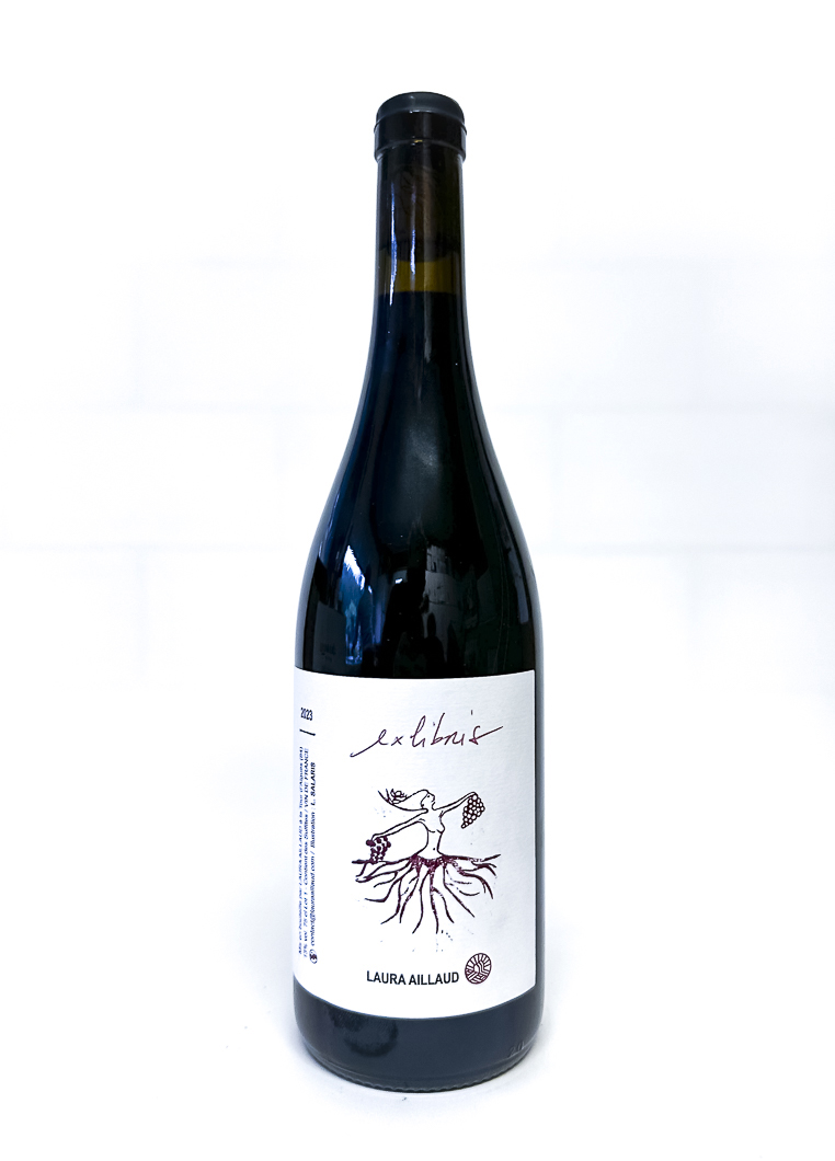 Vin de France Laura Aillaud Exlibris, BIO 2023 75 cl Rouge