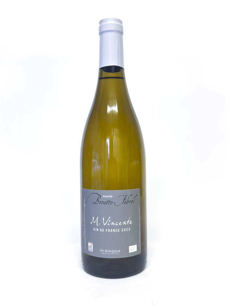 IGP Bonetto Fabrol Mas Vincente BIO 2023 75 cl Blanc