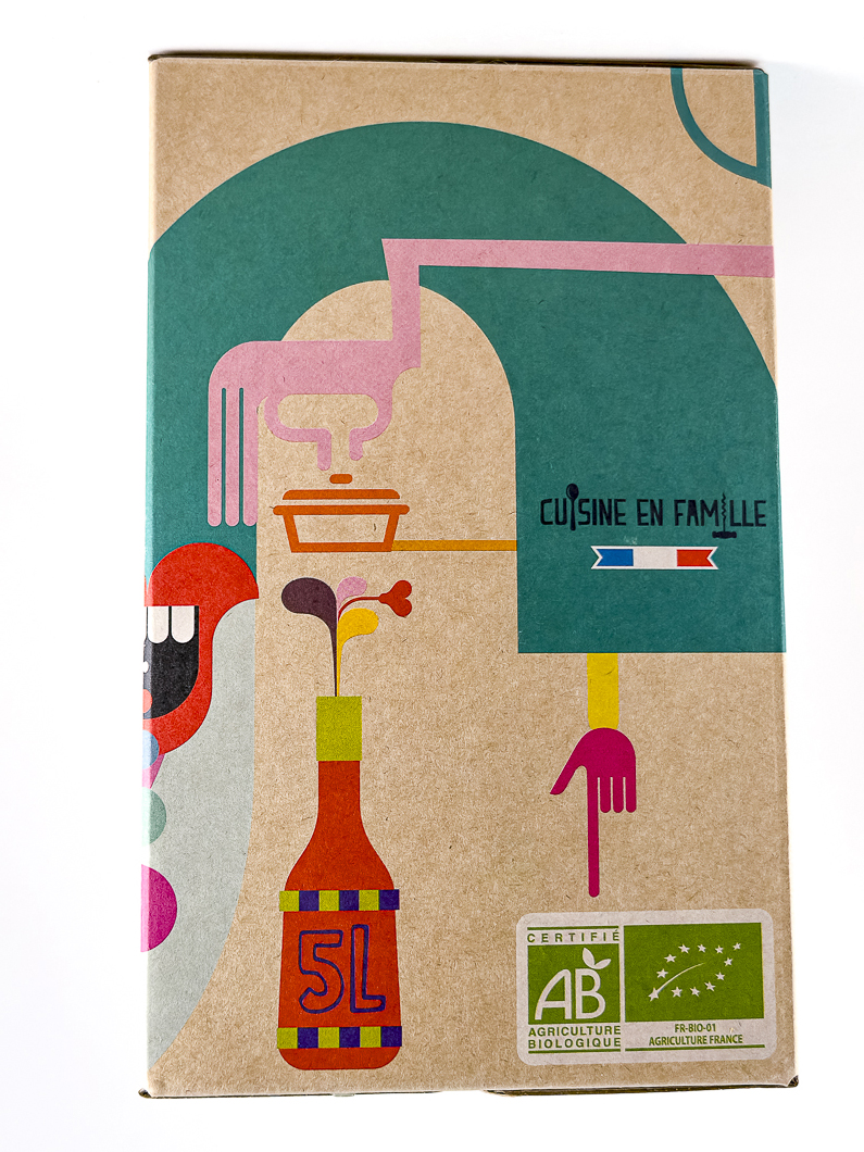 Vin de France Cuisine en Famille BIB (cubi) PETITES MAINS 2024 500 cl Rouge