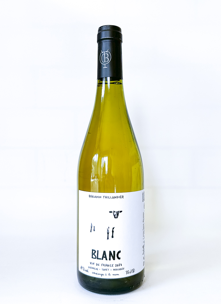 Vin de France Languedoc Taillandier Blanc, Bio 2024 75 cl Blanc