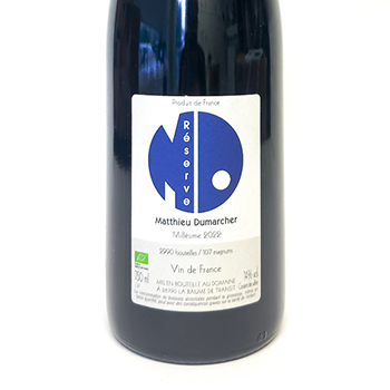 Côtes du Rhône Matthieu Dumarcher Reserve BIO 2022 75 cl Rouge
