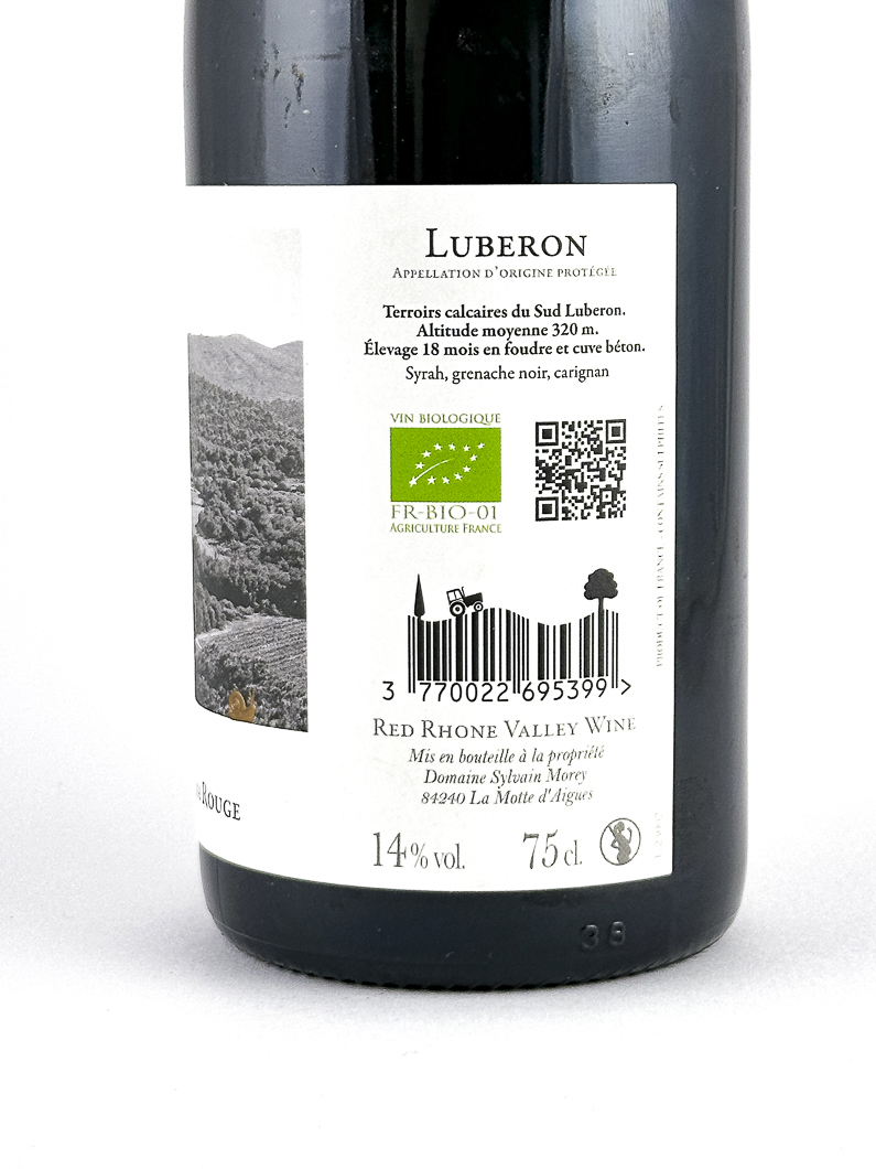 Lubéron La Bastide du Claux Panorama, BIO 2023 75 cl Rouge
