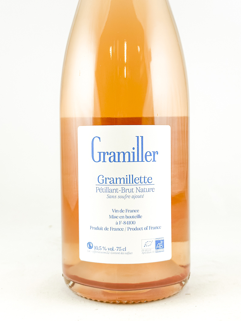 Vin de France Gramiller BLOOP pet nat' 75 cl Bulles - Rosé