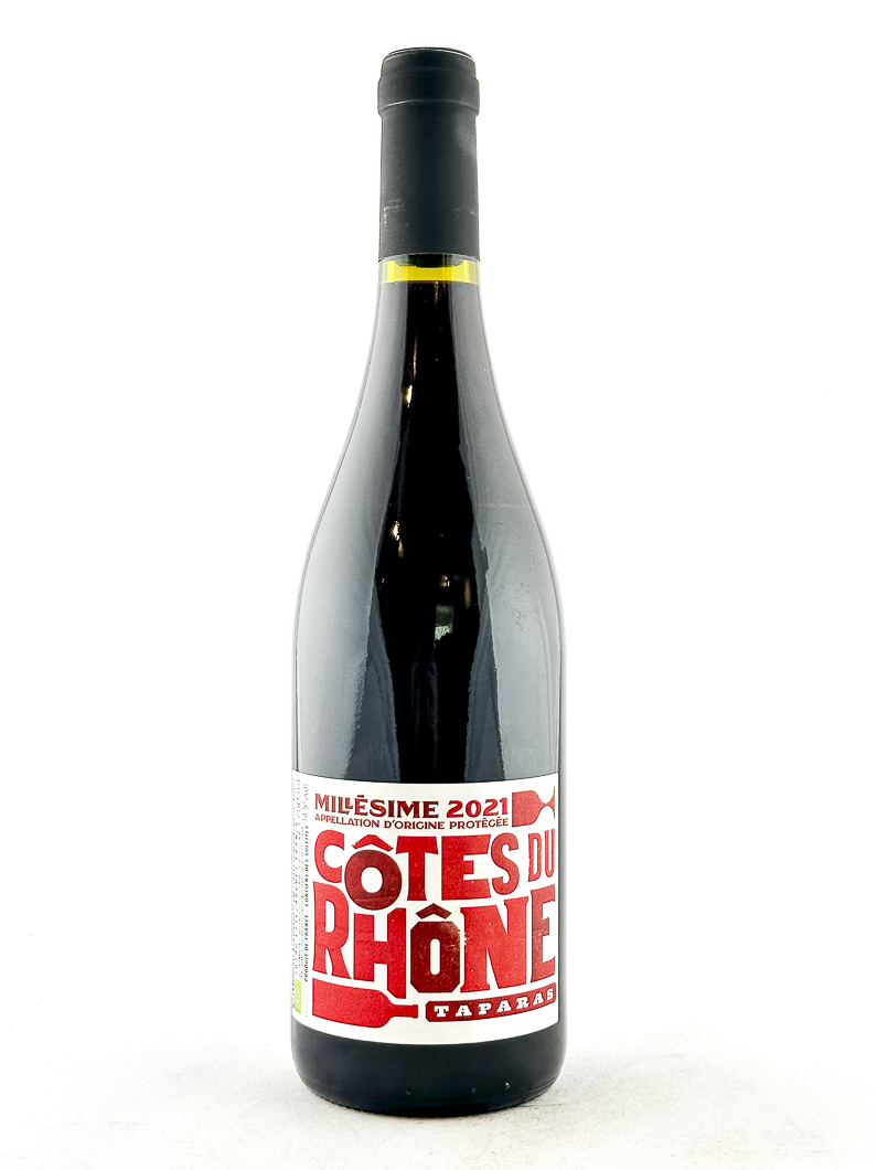Côtes du Rhône les Vignerons d'Estezargues TAPARAS BIO 2023 75 cl Rouge