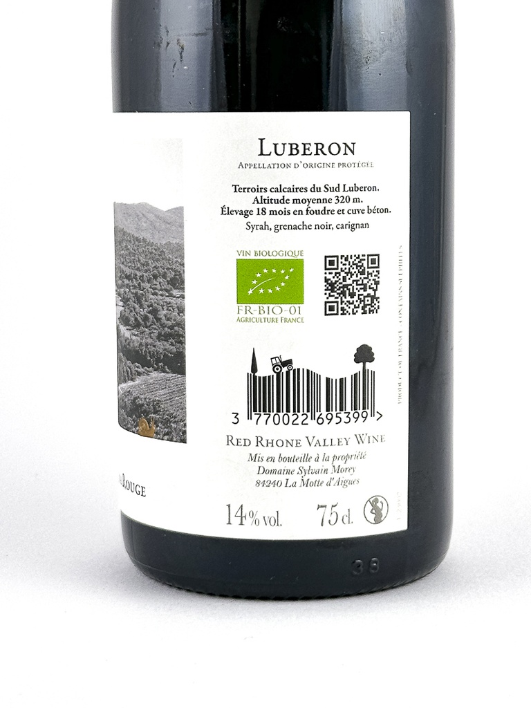 Lubéron La Bastide du Claux Panorama, BIO 2023 75 cl Rouge