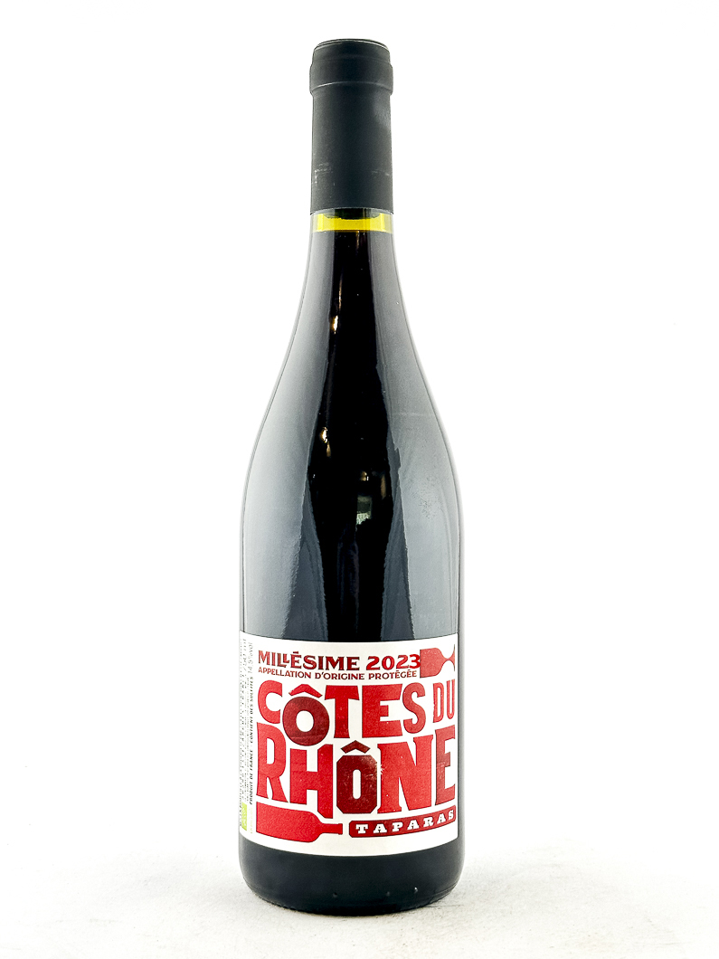 Côtes du Rhône les Vignerons d'Estezargues TAPARAS BIO 2023 75 cl Rouge