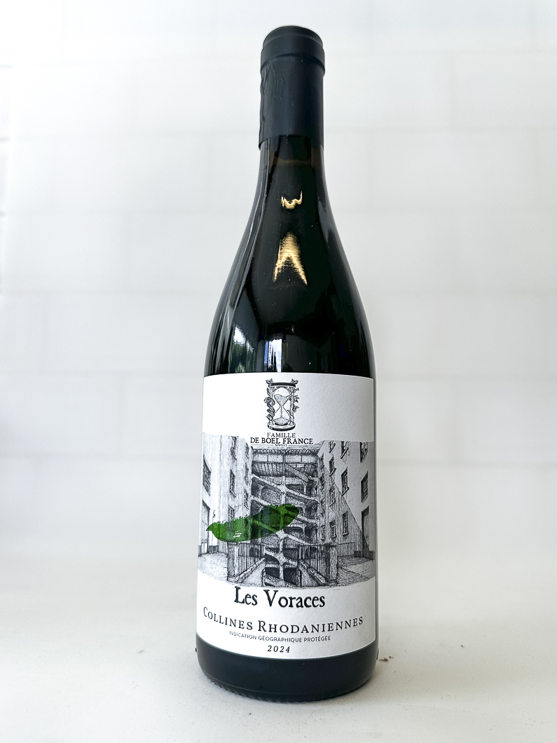 igp collines rhodaniennes de boel france Les Voraces BIODYNAMIE 2024 75 cl Rouge