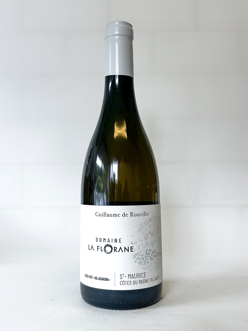 CDR AOC Saint Maurice La Florane Guillaume de Rouville BIODYNAMIE 2024 75 cl Blanc