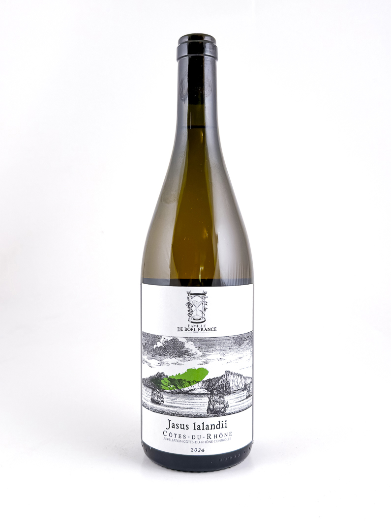 Côtes du Rhône de boel france jasus lalandii BIODYNAMIE 2024 75 cl Blanc