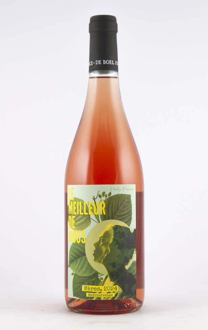 IGP mediterranée de boel france MERES BIO, biodynamie 2024 75 cl Rosé