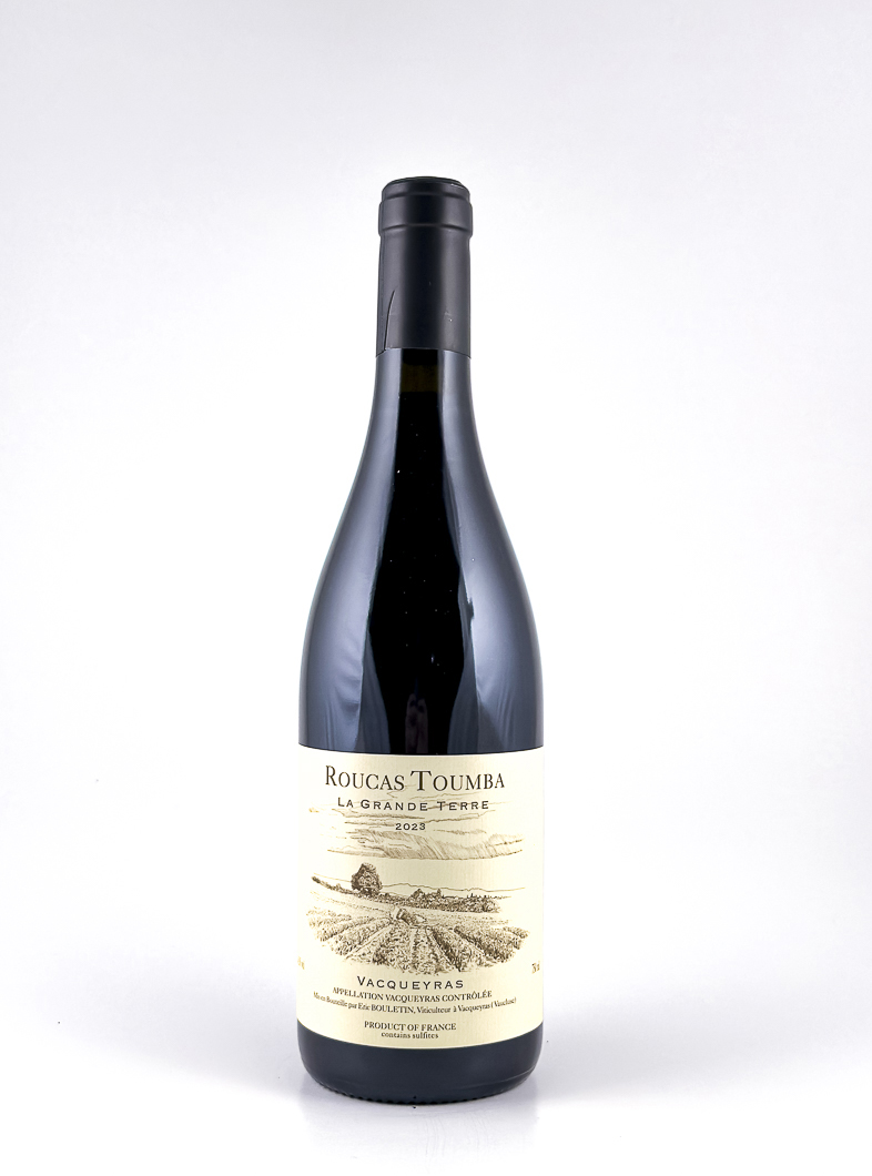 Vacqueyras Roucas Toumba La Grande Terre BIO 2023 75 cl Rouge