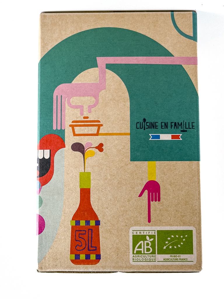 IGP Pont du Gard Cuisine en Famille BIB (cubi) PETITES MAINS 2024 500 cl Blanc