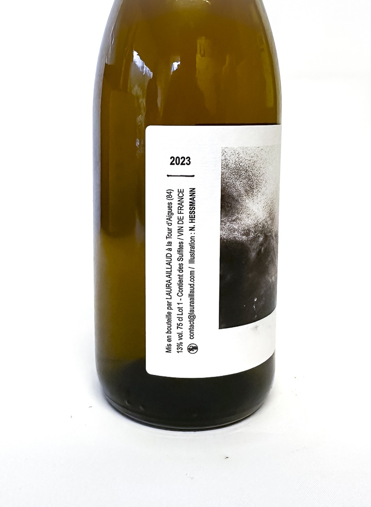 Vin de France Laura Aillaud Long Courrier, BIO 2023 75 cl Blanc