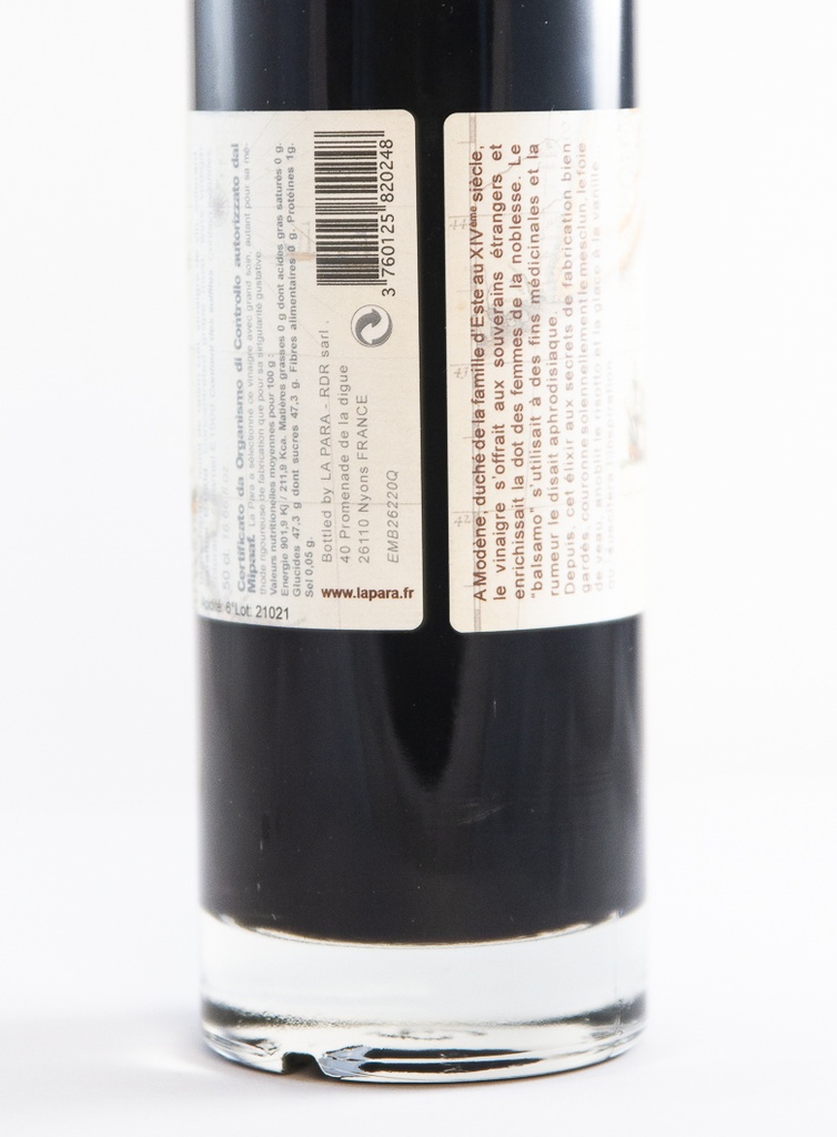 La Para Aceto balsamico di Modena IGP 50cl