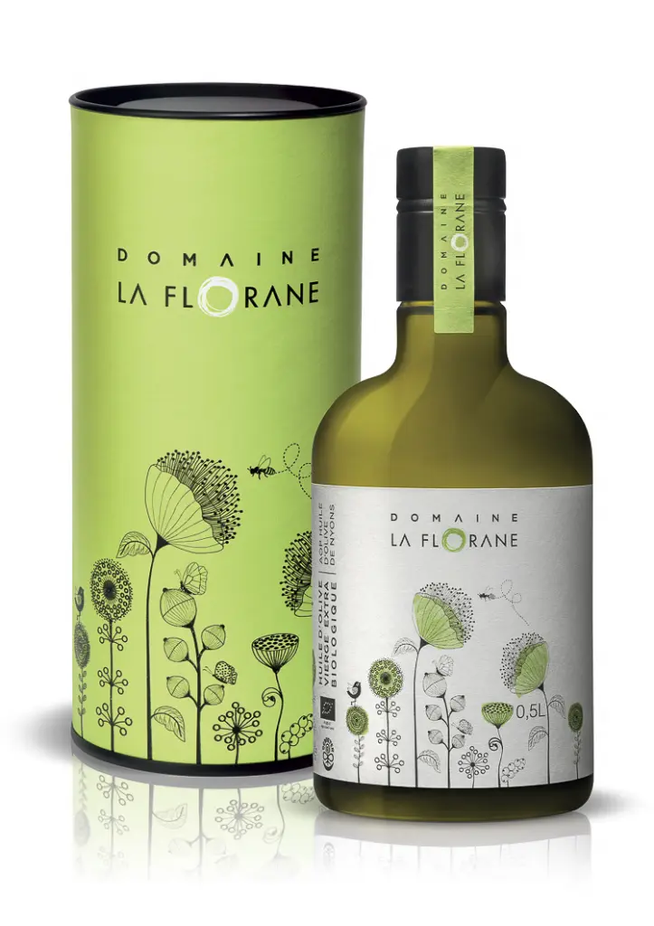 Huile d'Olive AOP de Nyons, avec Etui La Florane Extra Vierge , Biodynamie 50 cl.webp