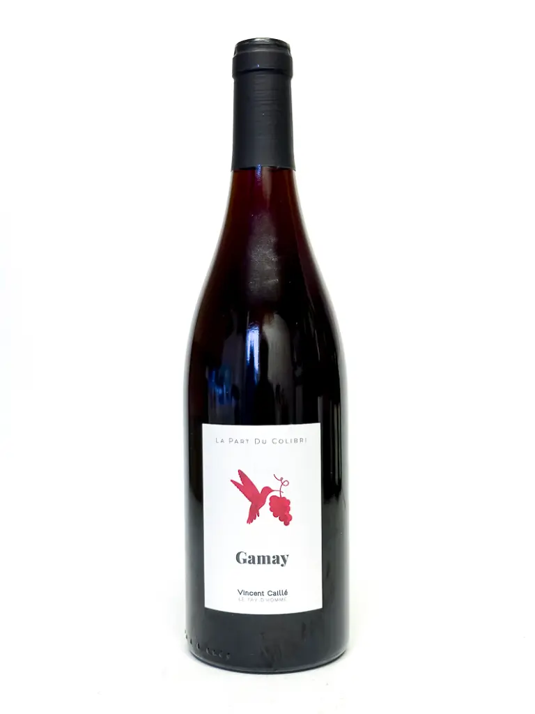 Vin de France Le fayt d'homme, Vincent caille La part du colibri gamay  BIO, Biodynamie 2024 75 cl Rouge.webp