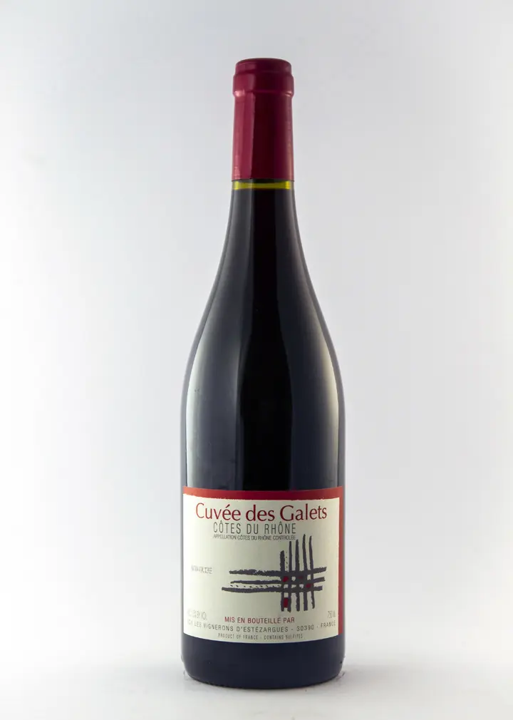 Côtes du Rhône les Vignerons d'Estezargues Cuvée les Galets 2022 75 cl Rouge.webp