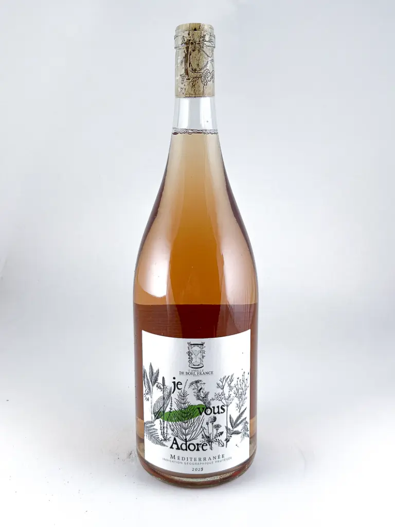 IGP mediterranée de boel france Je vous adore BIO 2025 150 cl Rosé.webp