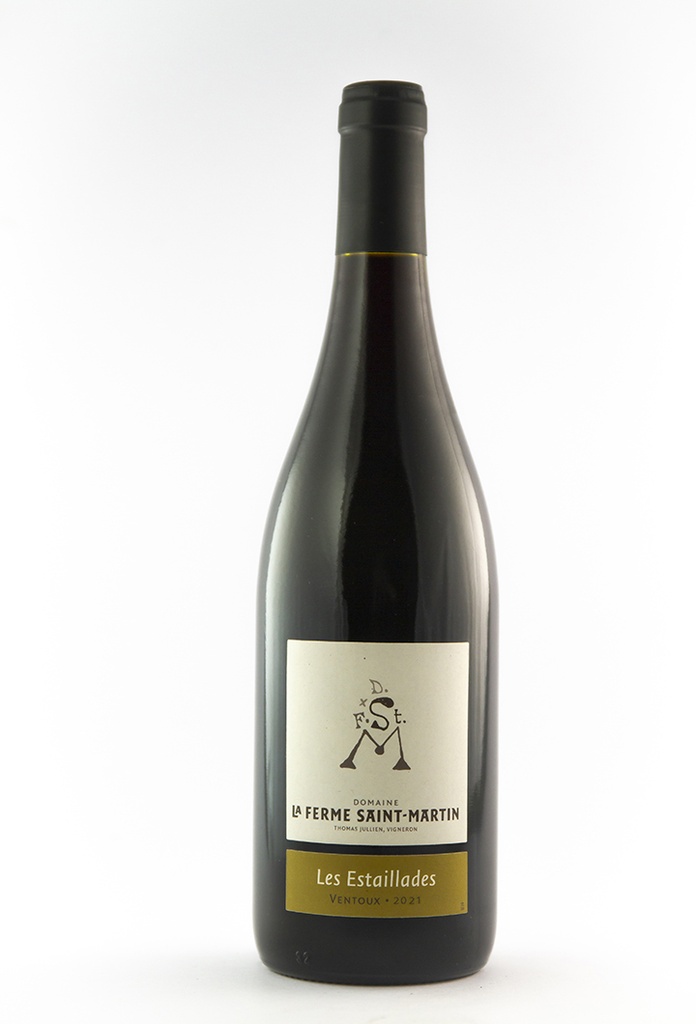 Ventoux La Ferme Saint-Martin Les Estaillades BIO 2021 75 cl Rouge