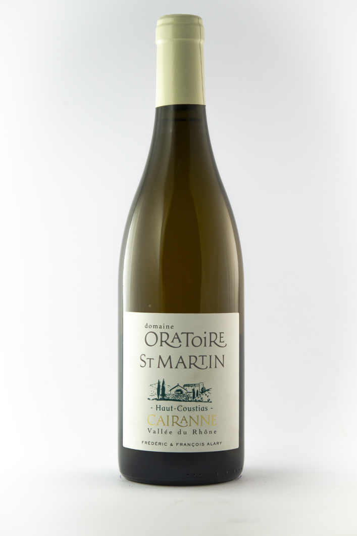 CDR Villages - Cairanne Oratoire Saint-Martin Haut Coustias BIO 2017 75 cl Blanc