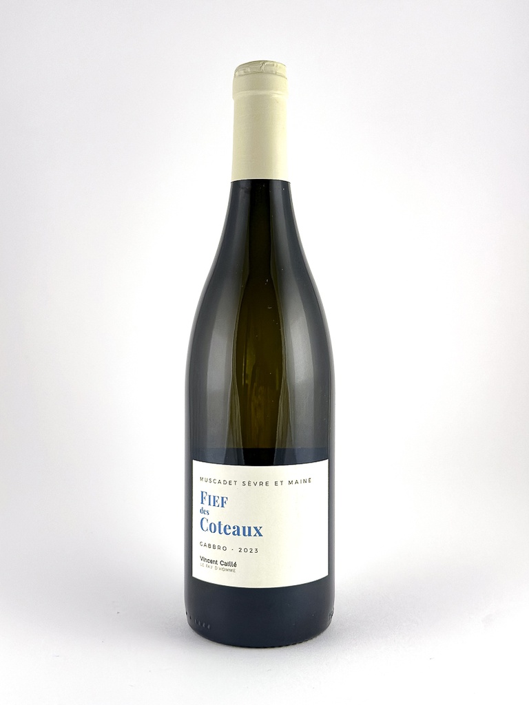 AOP Muscadet sur Lie Le fayt d'homme, Vincent caille Fief des coteaux, Bio, Biodynamie 2023 75 cl Blanc