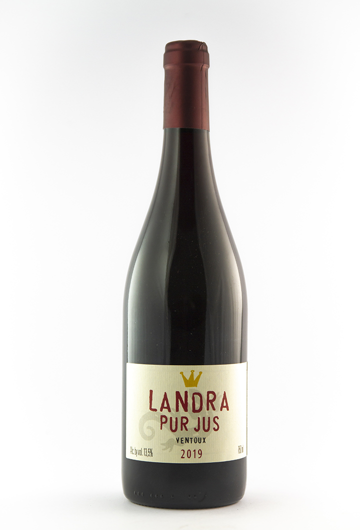 Ventoux Chateau Landra pur jus BIO 2019 75 cl Rouge