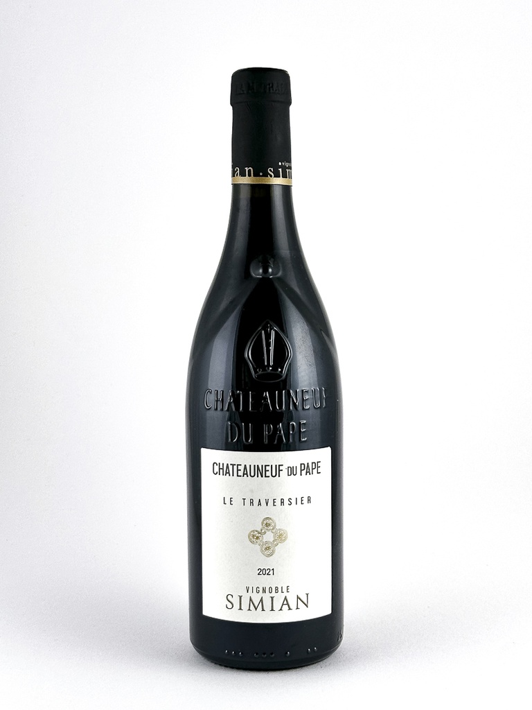 Châteauneuf du pape Simian Traversier BIO 2021 75 cl Rouge