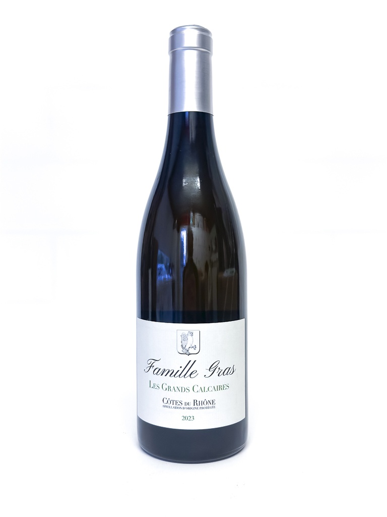 Côtes du Rhône Famille Gras Grands Calcaires 2023 75 cl Blanc