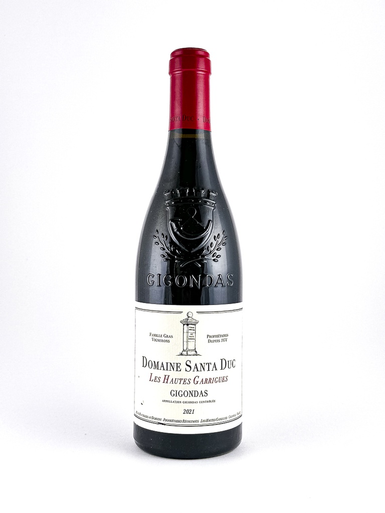 Gigondas Santa Duc Les Hautes Garrigues, BIO, Biodynamie 2021 75 cl Rouge