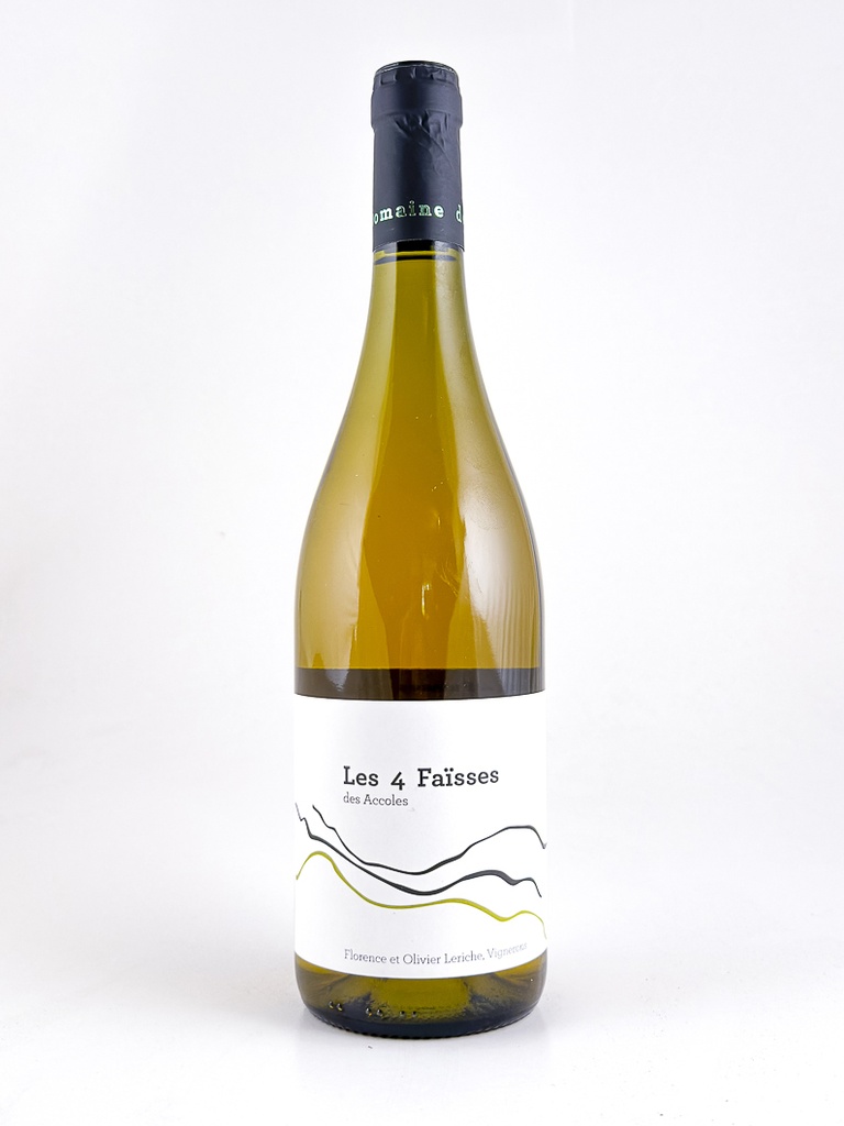Vin de France Accoles les 4 faïsses, BIO 75 cl Blanc