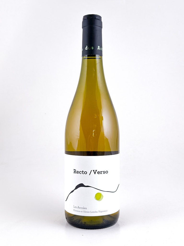 Vin de France Accoles recto verso BIO 75 cl Blanc