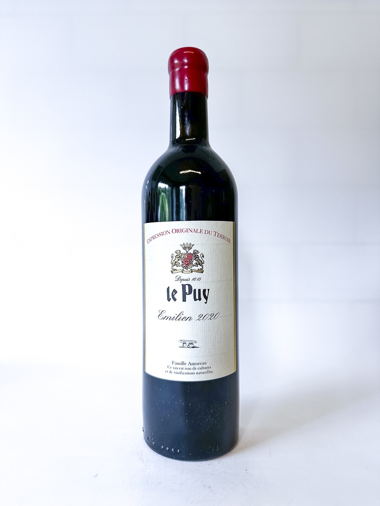 Vin de France Chateau Le Puy Emilien , BIO 2020 75 cl Rouge