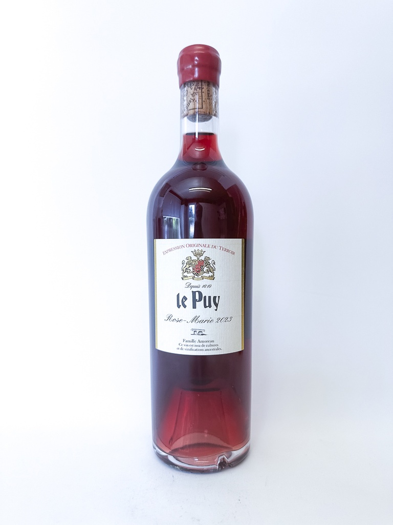 Vin de France Chateau Le Puy Rose Marie , BIO 2023 75 cl Rosé