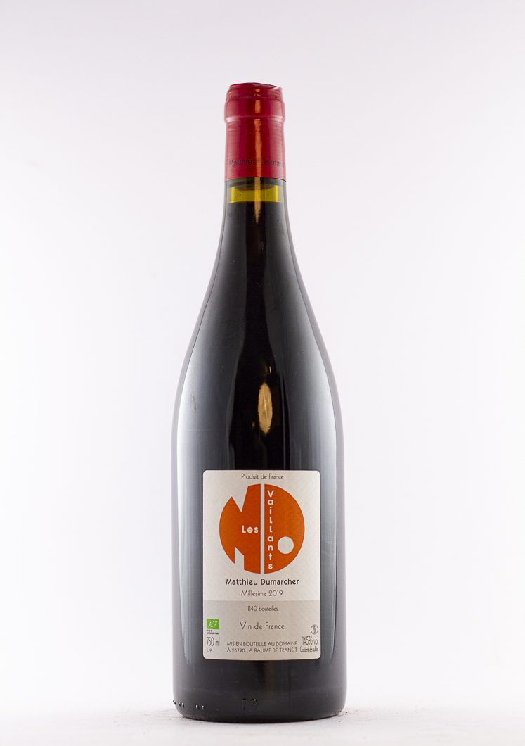 Vin de France Matthieu Dumarcher Vaillants BIO 2019 75 cl Rouge