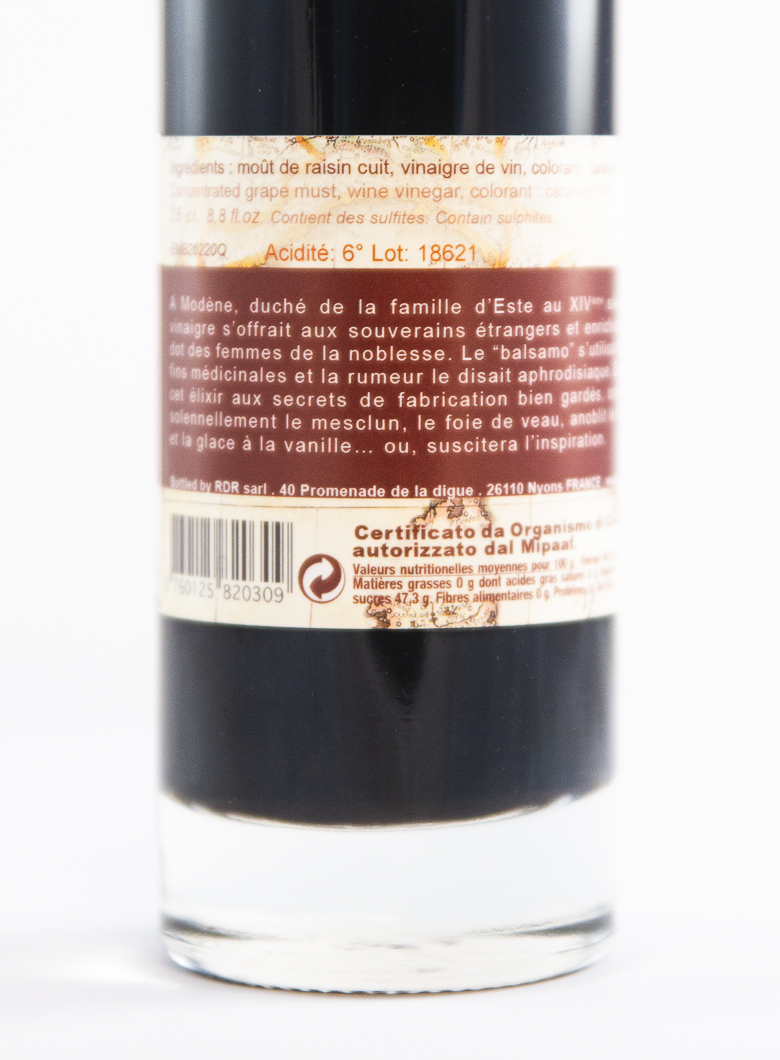 La Para Aceto balsamico di Modena IGP 25cl