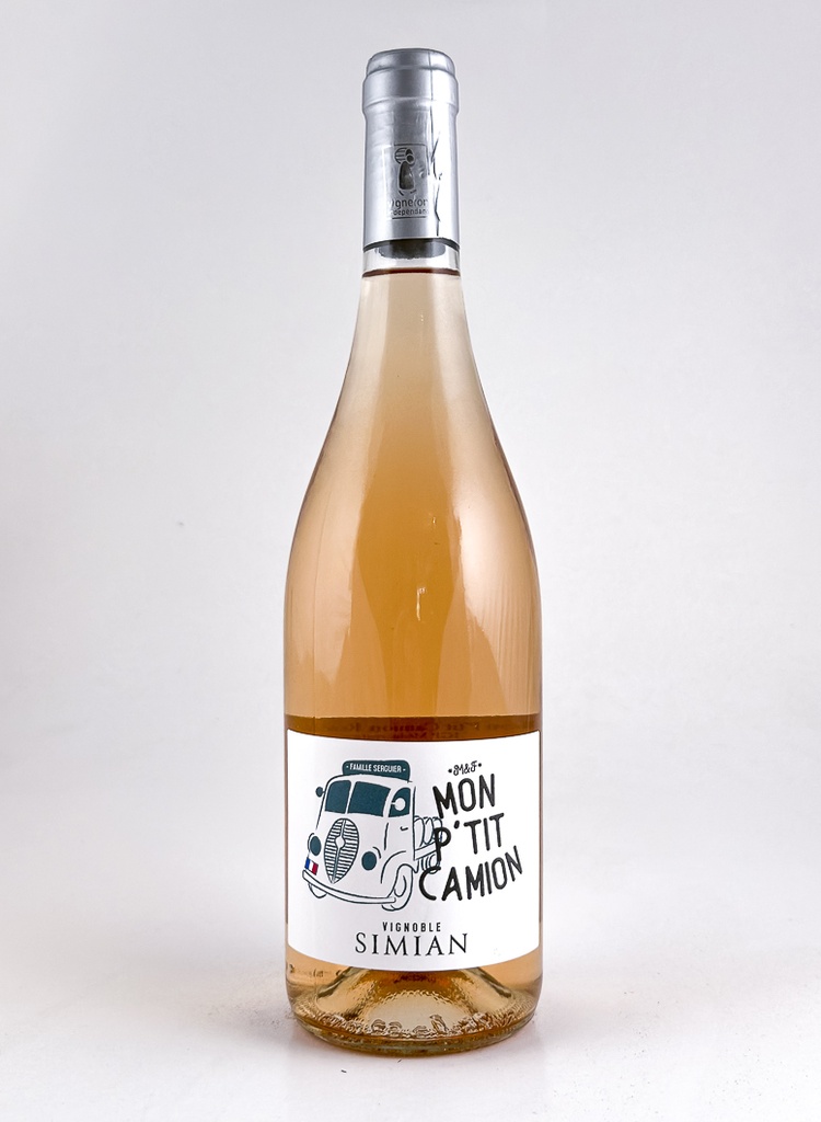 IGP Pays de la Méditerranée Simian mon petit camion BIO ,BIODYNAMIE 2024 75 cl Rosé