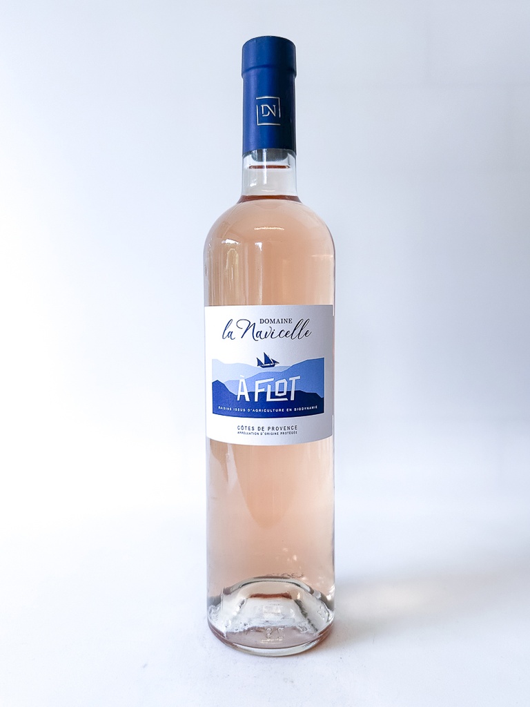 côte de provence origine protégée de la Navicelle A Flot, BIO 2024 75 cl Rosé