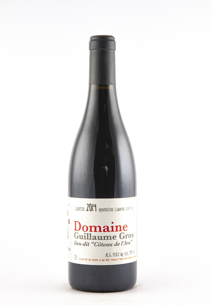 Lubéron Guillaume Gros coteau de l'Ara 2014 75 cl Rouge